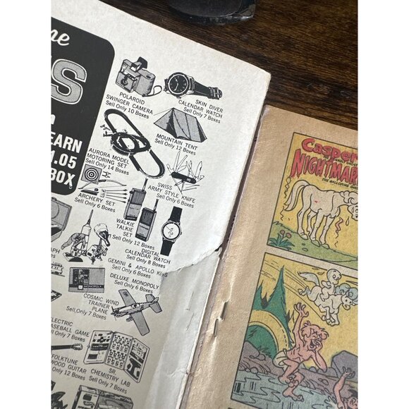 Harvey Comics Casper Nightmare Galloping Ghost #30 November 1970 Bagged Boarded - Picture 3 of 7